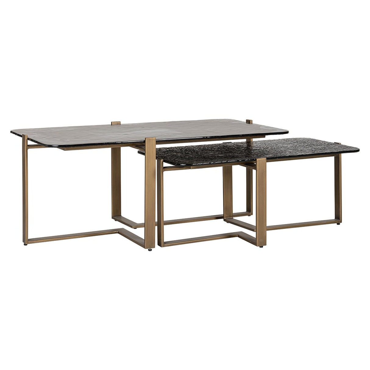 Salontafel Sterling set van 2 (Brown)