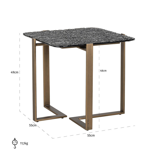 Bijzettafel Sterling (Brown) van Richmond Interiors – Luxe comfort op maat van PureWonen. Vraag naar de beste prijs.