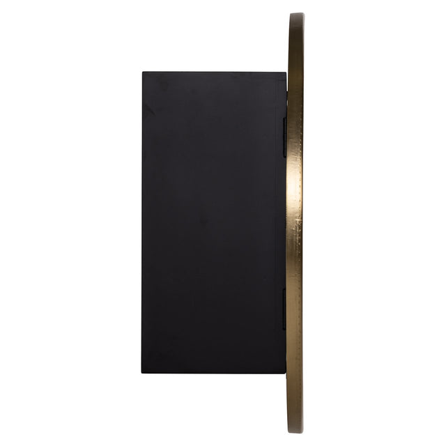 Wandkast Bowie (Black/gold)