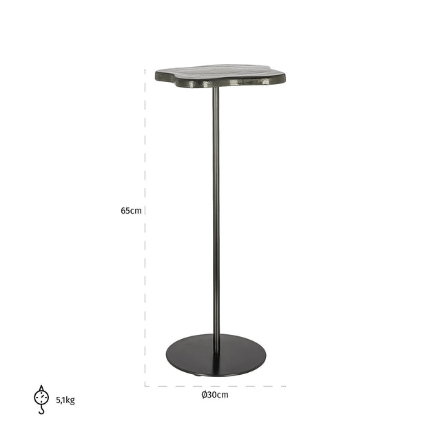 Bijzettafel Tillery (Black) van Richmond Interiors – Luxe comfort op maat van PureWonen. Vraag naar de beste prijs.