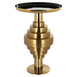 Bijzettafel Renao (Black/gold) van Richmond Interiors – Luxe comfort op maat van PureWonen. Vraag naar de beste prijs.
