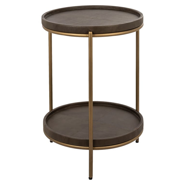 Bijzettafel Zillon (Brown) van Richmond Interiors – Luxe comfort op maat van PureWonen. Vraag naar de beste prijs.
