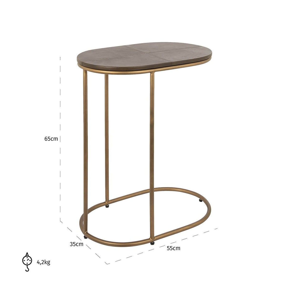 Sofatafel Zillon (Brown)