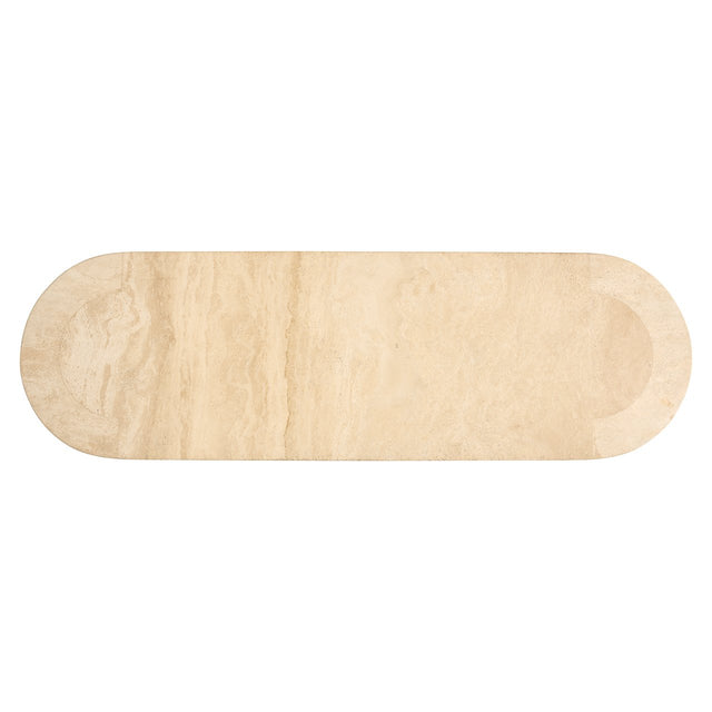 Wandtafel Biltmore Italian beige Travertin (Beige)