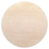 Ronde eettafel Renaissance beige Travertine (Beige)