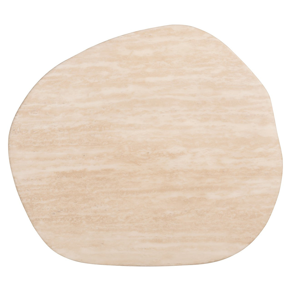 Bijzettafel Fictus Travertine faux (Beige)