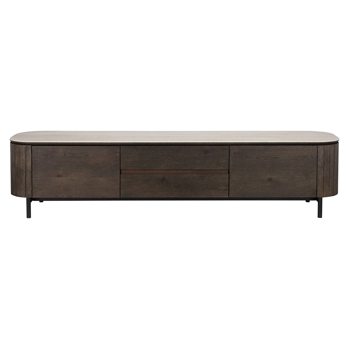 Tv-dressoir Ritz 2-deurs 1-la (Brown)