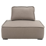 Outdoor lounge element Jondal taupe (22085 Taupe)