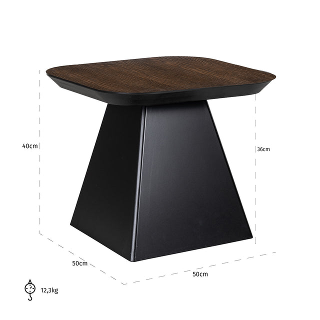 Bijzettafel Bonvoy brown (Brown) van Richmond Interiors – Luxe comfort op maat van PureWonen. Vraag naar de beste prijs.
