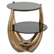 Bijzettafel Aida (Gold) van Richmond Interiors – Luxe comfort op maat van PureWonen. Vraag naar de beste prijs.