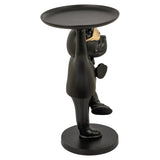 Bijzettafel Bullie (Black/gold)