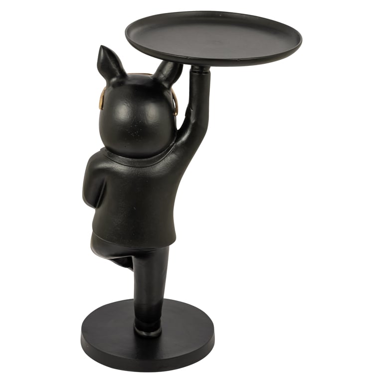 Bijzettafel Bullie (Black/gold)