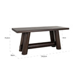 Countertafel Menara 219 (Brown)