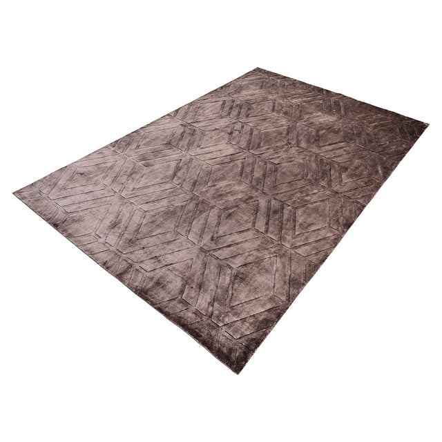 Vloerkleed Yoeri dark brown 200x300 (Brown)