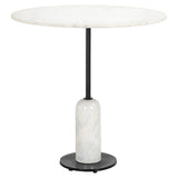 Eettafel Jagger 76Ø (Black/white)