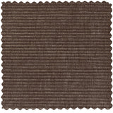 Statement Xl 4 Zits Bank 372 Cm Platte Brede Rib Taupe