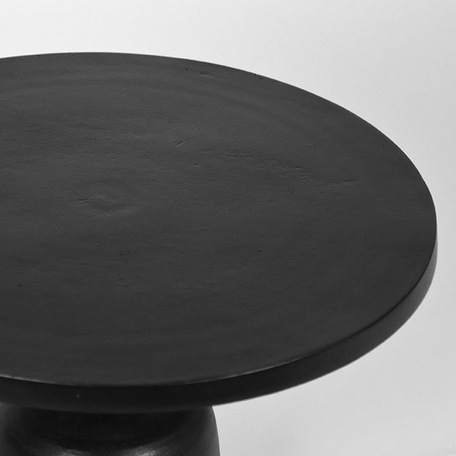 LABEL51 Bijzettafel Wink - Zwart - Metaal - 50 cm van LABEL51 - laagste prijs offerte van PureWonen
