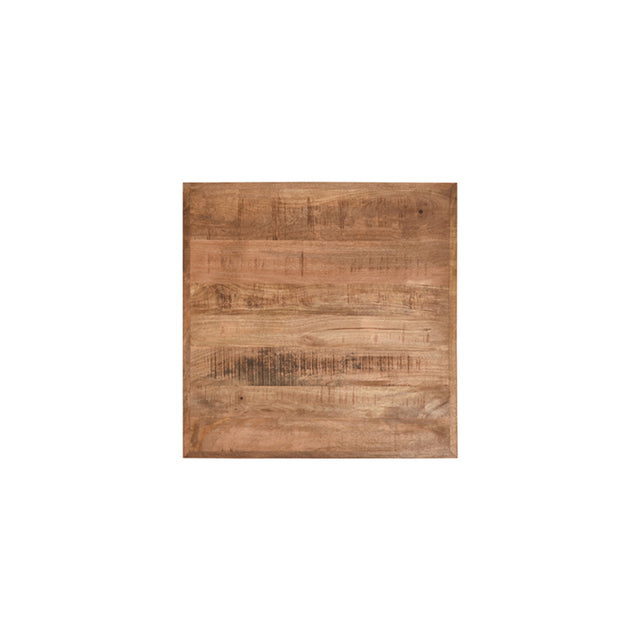 LABEL51 Eetkamertafel Tafelblad Straight Edge - Rough - Mangohout - 70 cm Straight van LABEL51 – Luxe comfort op maat van PureWonen. Vraag naar de beste prijs.