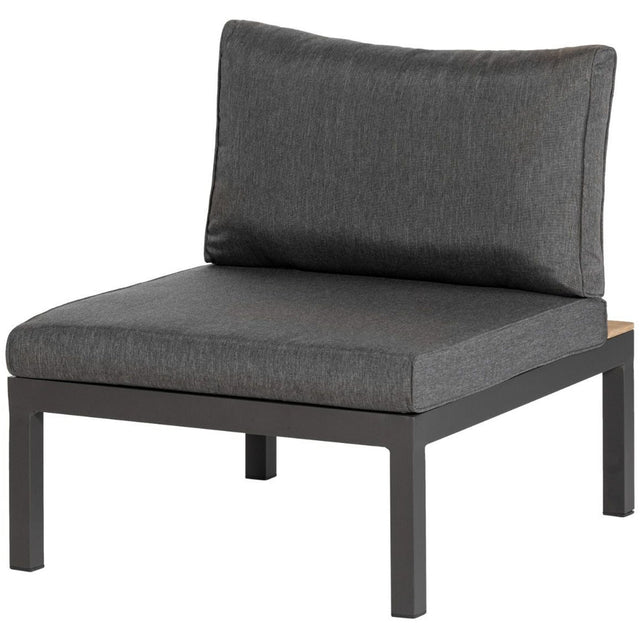 La Vida Tussenelement Tuin Teak Antraciet van WOOOD – Luxe comfort op maat van PureWonen. Vraag naar de beste prijs.