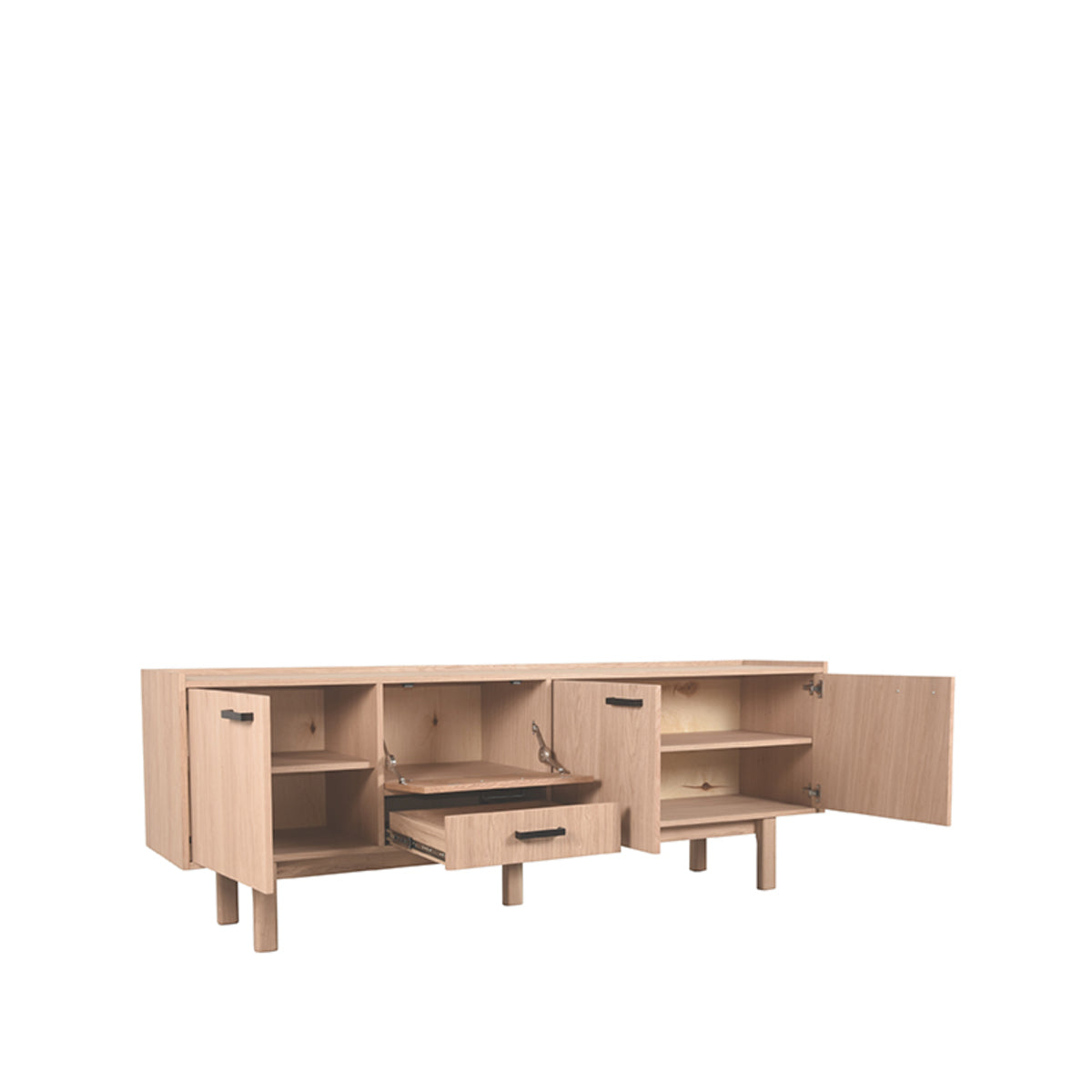 LABEL51 Dressoir Cali - Naturel - Eiken - Dressoir