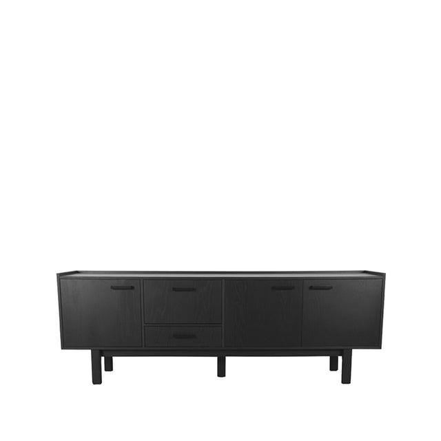 LABEL51 Dressoir Cali - Zwart - Eiken - Dressoir van LABEL51 - laagste prijs offerte van PureWonen