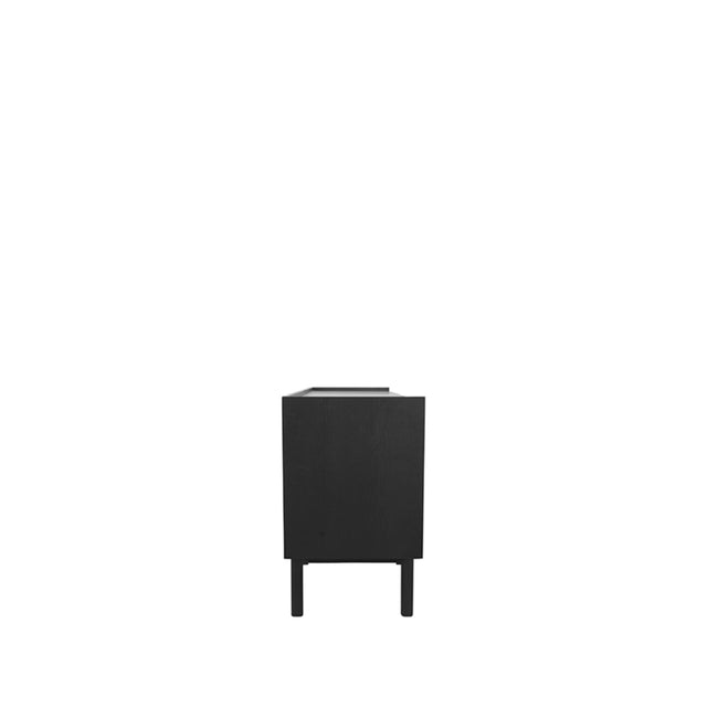 LABEL51 Dressoir Cali - Zwart - Eiken - Dressoir van LABEL51 - laagste prijs offerte van PureWonen