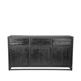 LABEL51 Dressoir Chili - Zwart - Mangohout - Dressoir van LABEL51 – Luxe comfort op maat van PureWonen. Vraag naar de beste prijs.