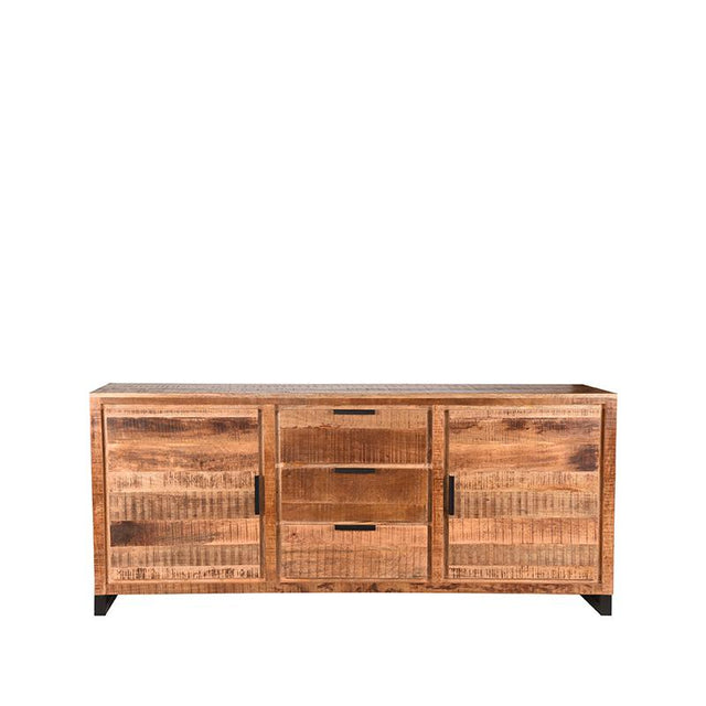 LABEL51 Dressoir Glasgow - Rough - Mangohout - Dressoir van LABEL51 – Luxe comfort op maat van PureWonen. Vraag naar de beste prijs.