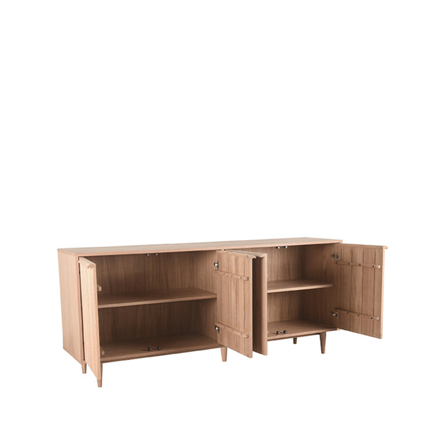 LABEL51 Dressoir Jule - Naturel - Eiken - Dressoir van LABEL51 – Luxe comfort op maat van PureWonen. Vraag naar de beste prijs.