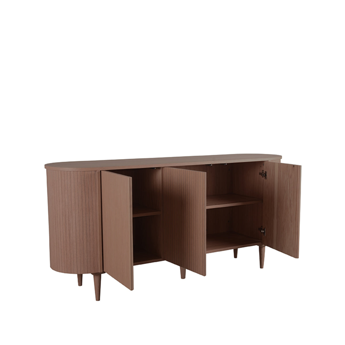 LABEL51 Dressoir Oliva - Walnoot - Eiken - Dressoir 180 cm