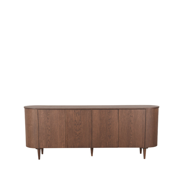LABEL51 Dressoir Oliva - Walnoot - Eiken - Dressoir 220 cm van LABEL51 – Luxe comfort op maat van PureWonen. Vraag naar de beste prijs.