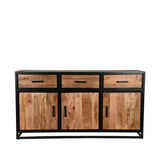 LABEL51 Dressoir Tampa - Rough - Mangohout - Dressoir van LABEL51 – Luxe comfort op maat van PureWonen. Vraag naar de beste prijs.