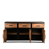 LABEL51 Dressoir Tampa - Rough - Mangohout - Dressoir van LABEL51 – Luxe comfort op maat van PureWonen. Vraag naar de beste prijs.