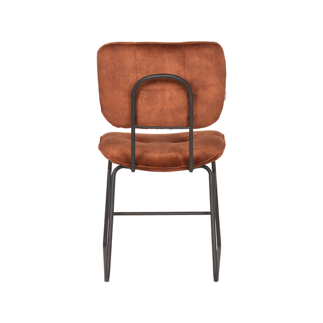 LABEL51 Eetkamerstoel Dez - Rust - Velours van LABEL51 - laagste prijs offerte van PureWonen