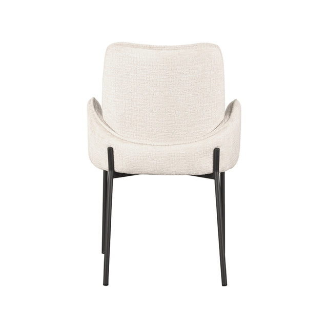 LABEL51 Eetkamerstoel Joni - Crème - Elegance van LABEL51 – Luxe comfort op maat van PureWonen. Vraag naar de beste prijs.