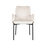 LABEL51 Eetkamerstoel Joni - Crème - Elegance van LABEL51 – Luxe comfort op maat van PureWonen. Vraag naar de beste prijs.