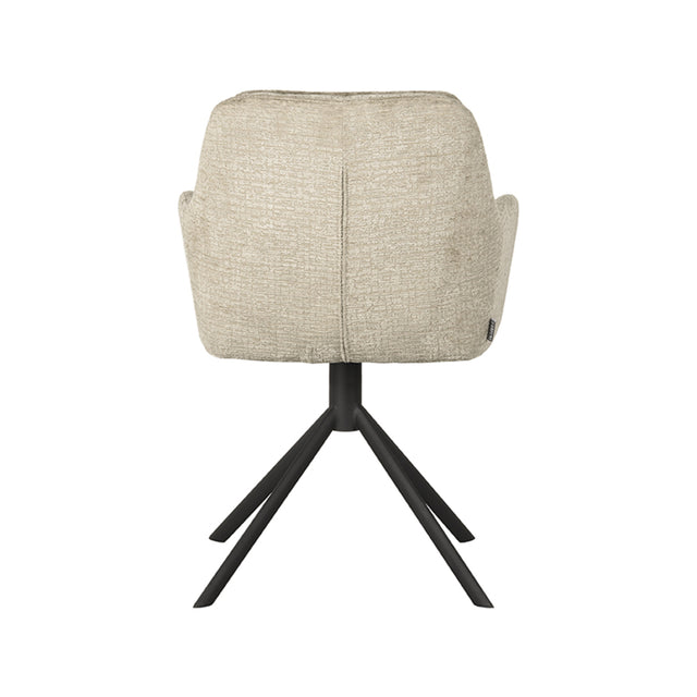 LABEL51 Eetkamerstoel Joy - Beige - Elegance van LABEL51 – Luxe comfort op maat van PureWonen. Vraag naar de beste prijs.