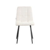 LABEL51 Eetkamerstoel Juul - Wit - Boucle van LABEL51 – Luxe comfort op maat van PureWonen. Vraag naar de beste prijs.