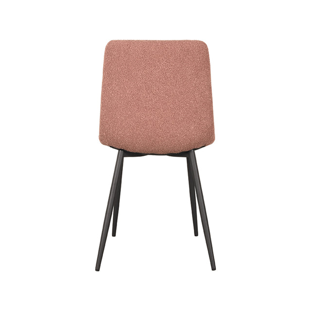 LABEL51 Eetkamerstoel Juul - Terra - Boucle van LABEL51 – Luxe comfort op maat van PureWonen. Vraag naar de beste prijs.