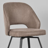 LABEL51 Eetkamerstoel Lewis - Taupe - Microfiber van LABEL51 - laagste prijs offerte van PureWonen