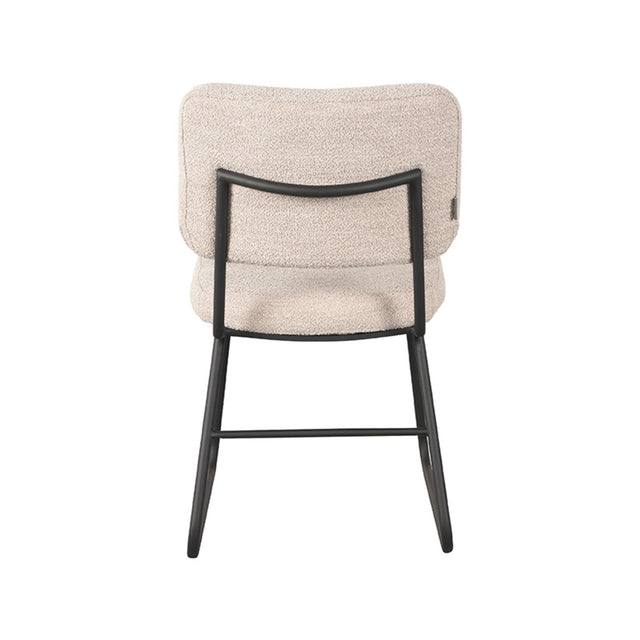 LABEL51 Eetkamerstoel Noah - Naturel - Boucle van LABEL51 - laagste prijs offerte van PureWonen