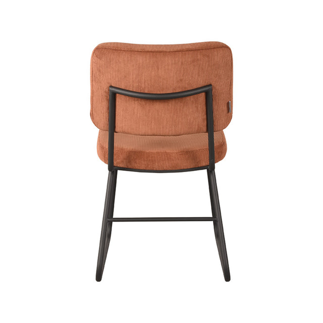LABEL51 Eetkamerstoel Noah - Rust - Ribcord van LABEL51 – Luxe comfort op maat van PureWonen. Vraag naar de beste prijs.