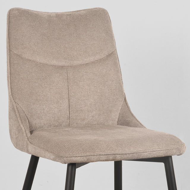 LABEL51 Eetkamerstoel Riv - Clay - Synthetisch van LABEL51 – Luxe comfort op maat van PureWonen. Vraag naar de beste prijs.
