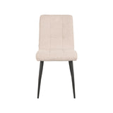 LABEL51 Eetkamerstoel Sam - Naturel - Boucle van LABEL51 – Luxe comfort op maat van PureWonen. Vraag naar de beste prijs.