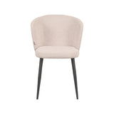 LABEL51 Eetkamerstoel Wave - Naturel - Boucle van LABEL51 - laagste prijs offerte van PureWonen