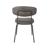 LABEL51 Eetkamerstoel Zack - Antraciet - Microfiber van LABEL51 – Luxe comfort op maat van PureWonen. Vraag naar de beste prijs.