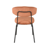 LABEL51 Eetkamerstoel Zack - Rust - Ribcord van LABEL51 – Luxe comfort op maat van PureWonen. Vraag naar de beste prijs.