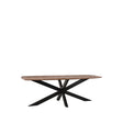 LABEL51 Eetkamertafel Zane - Espresso - Mangohout - 160x100 cm van LABEL51 – Luxe comfort op maat van PureWonen. Vraag naar de beste prijs.