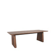 LABEL51 Eetkamertafel Jule - Walnoot - Eiken - 210x100 cm van LABEL51 – Luxe comfort op maat van PureWonen. Vraag naar de beste prijs.