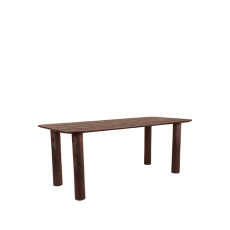 LABEL51 Eetkamertafel Lucy - Espresso - Mangohout - 200x90 cm van LABEL51 – Luxe comfort op maat van PureWonen. Vraag naar de beste prijs.